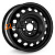 Диск штамп Trebl R16x6 5x114,3 ET43 D67,1 черный (Creta) (X40054)