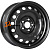 Диск штамп ТЗСК R15х6  5x100 ET38 D57,1 Polo/Rapid Черный